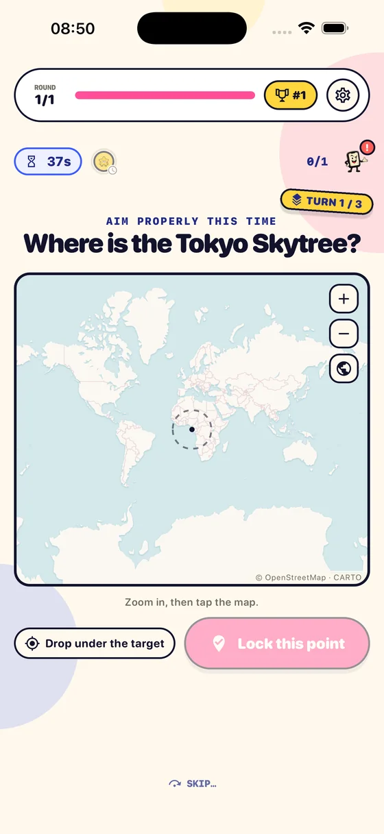 Pin the Map