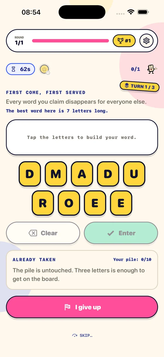 Letter Jumble
