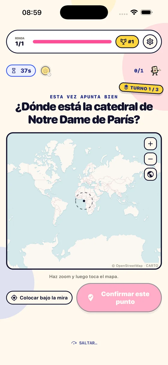 Clava el Mapa