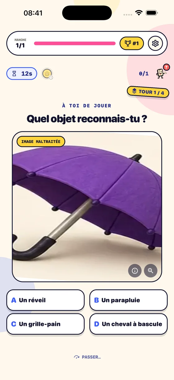 Tu l’as vu ?